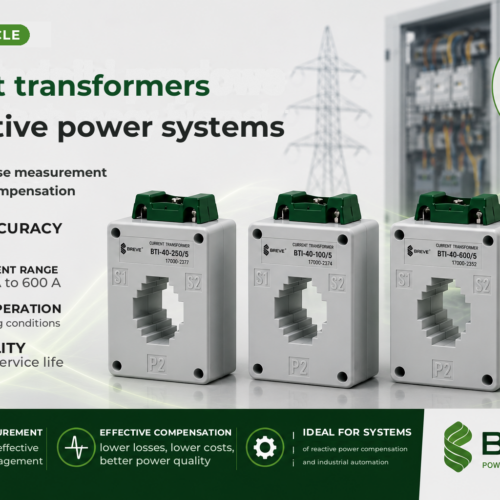 Class 0.2S current transformers in reactive power systems – BREVE BTI