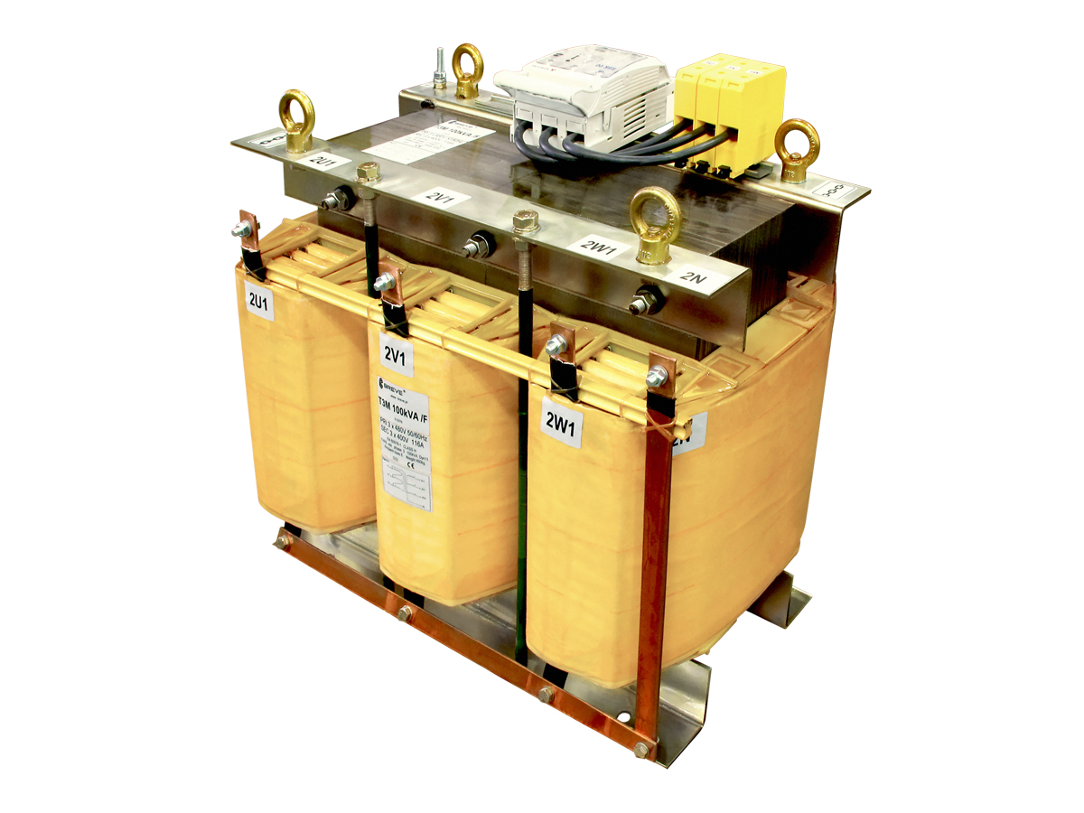 Foil-wound transformers